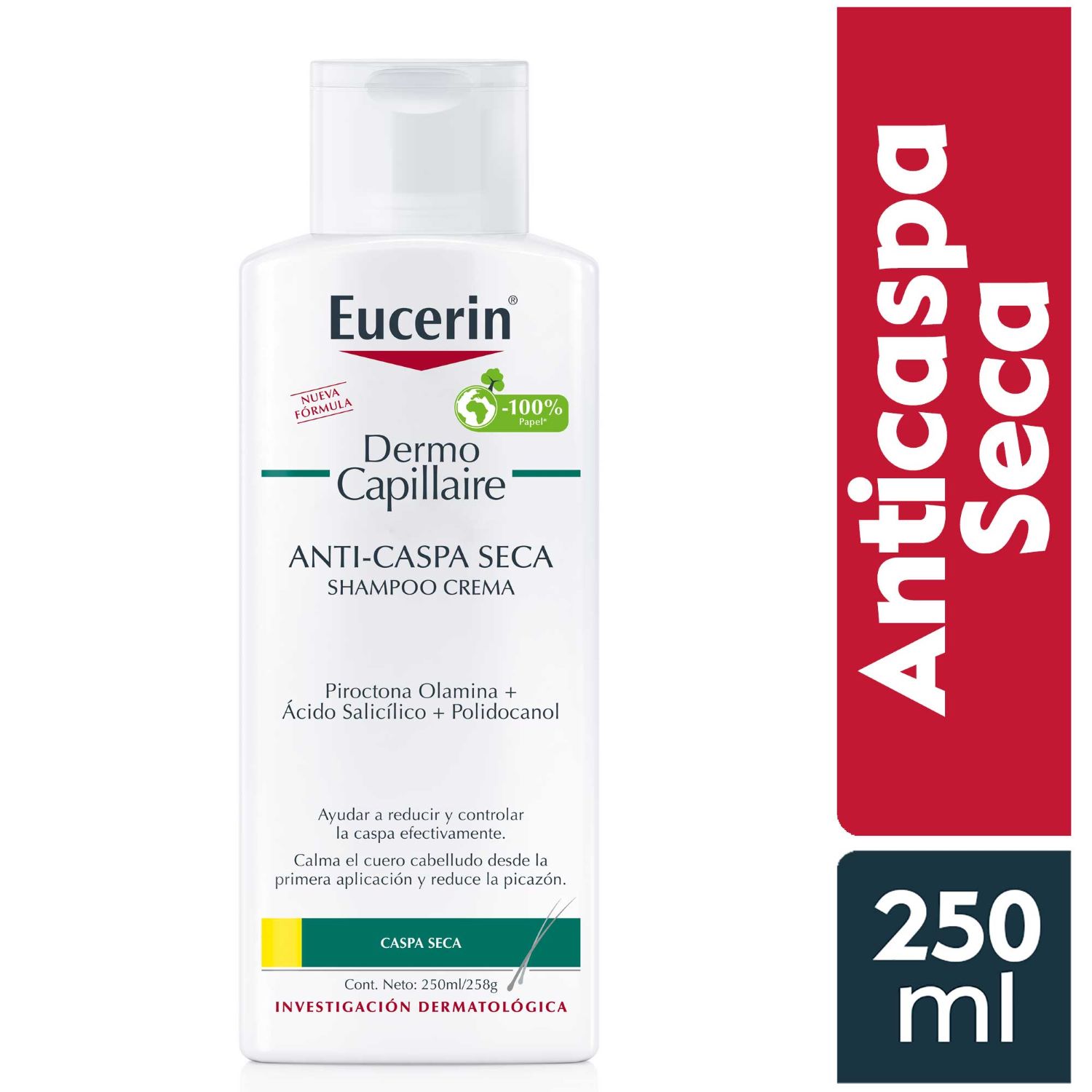 Eucerin DermoCapillaire Anticaspa Seca Shampoo x 250 ml